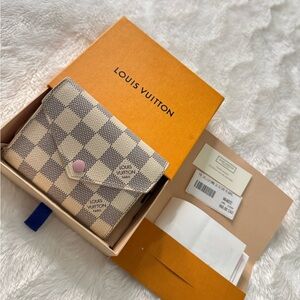 Louis Vuitton Damier Azur Victorine Wallet